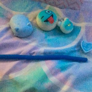 Blue pack of fidget toys